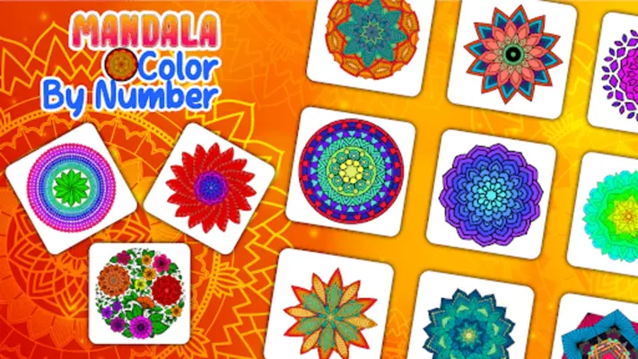 Mandala Color by Number Book android App screenshot 5